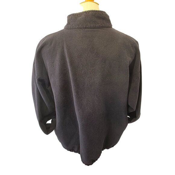 By Taylor Y2K Celestial Moon Sun Sweatshirt Unisex L/XL Black Drawstring Pullove - Picture 2 of 9